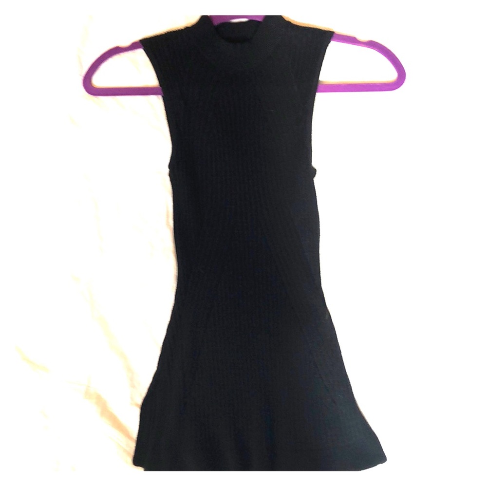 Express ribbed sleeveless top